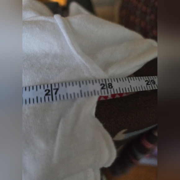 We The Free Nina V-Neck Long-Sleeve Tee L & XL Ivory - Picture 7 of 8